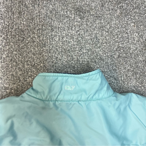 Vineyard Vines Sweater Women's Small Blue 1/4 Zip Pullover Fleece Sweatshirt - Picture 8 of 9